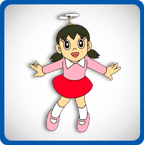 Shizuka, personagem de Doraemon.