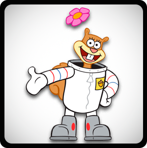 Sandy, personagem de Spongebob.