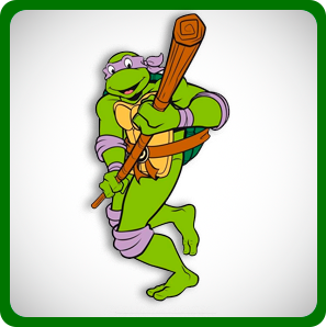 Donatelo, personagem de Tartarugas Ninja.