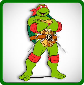Raphael, personagem de Tartarugas Ninja.